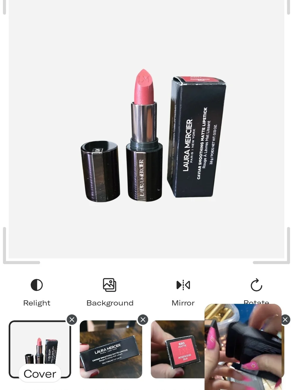 Laura Mercier Caviar Smoothing Matte Lipstick